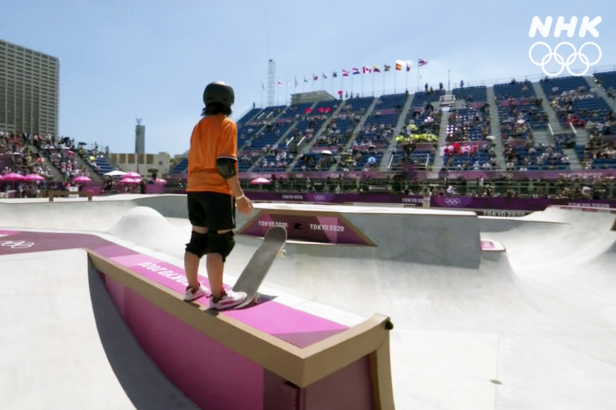 東京2020スケボー女子観戦で親戚のおっさん状態